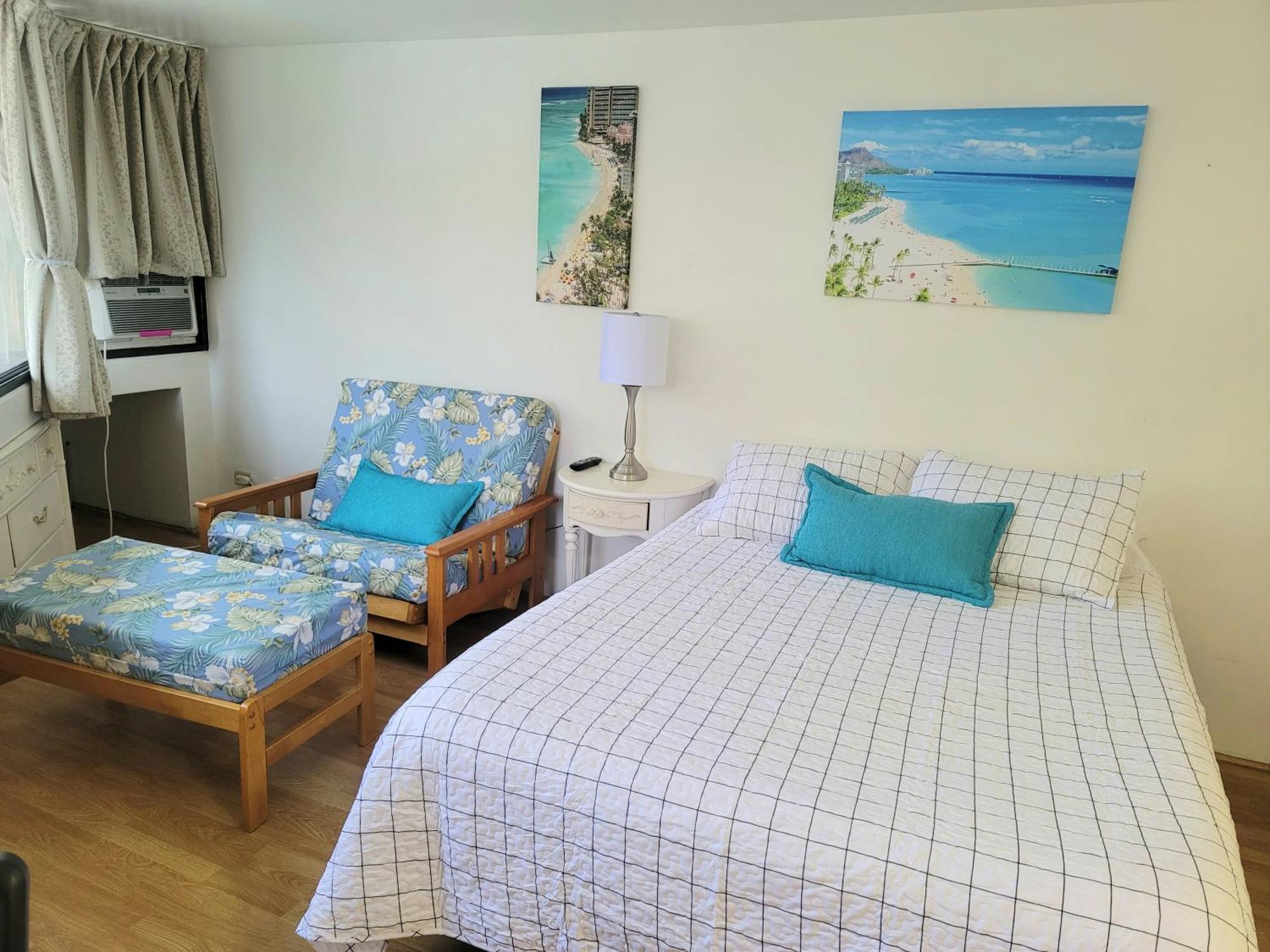 Waikiki Studio Steps To Beach-Mall Free Parking-Wifi Honolulu Cameră foto