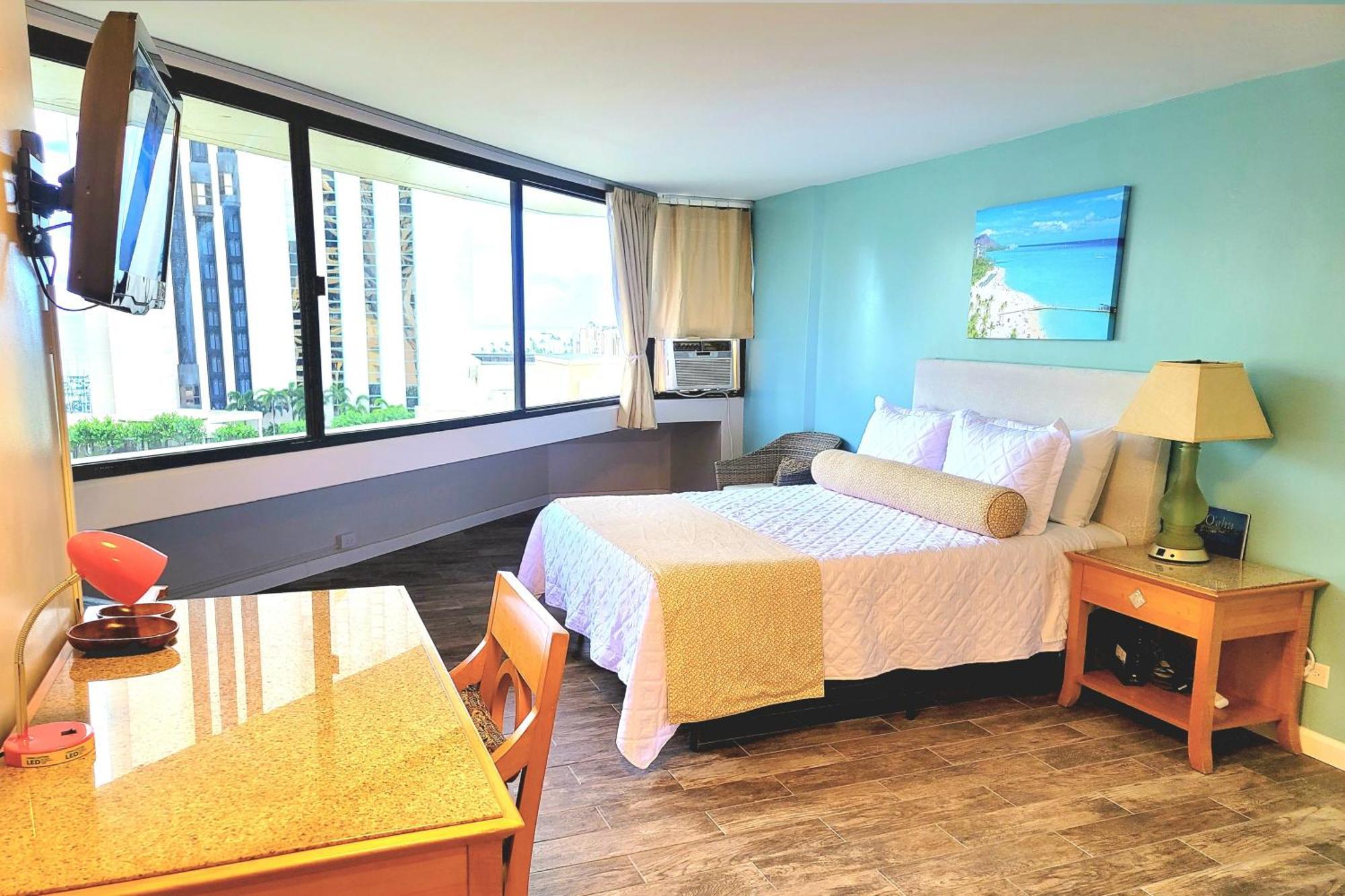 Waikiki Studio Steps To Beach-Mall Free Parking-Wifi Honolulu Cameră foto